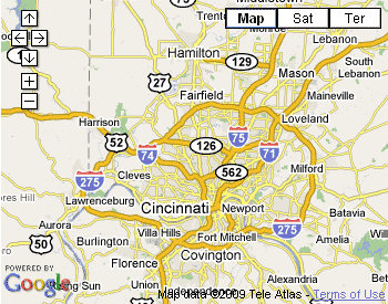 American Auto Glass Map