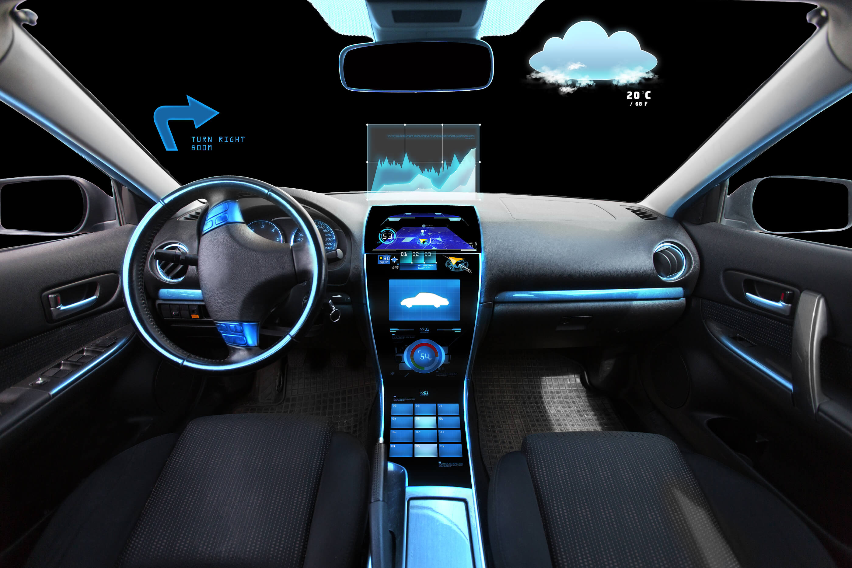 The emergency lane: windscreen wipers on side windows and mirrors - Techzle