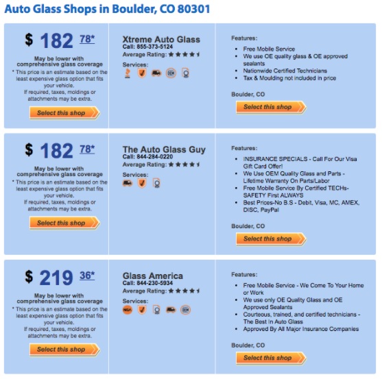 Get 3 FREE Quotes for Your Car Windshield Replacement in 10 Seconds