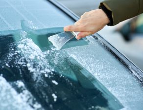 prevent ice on windshield